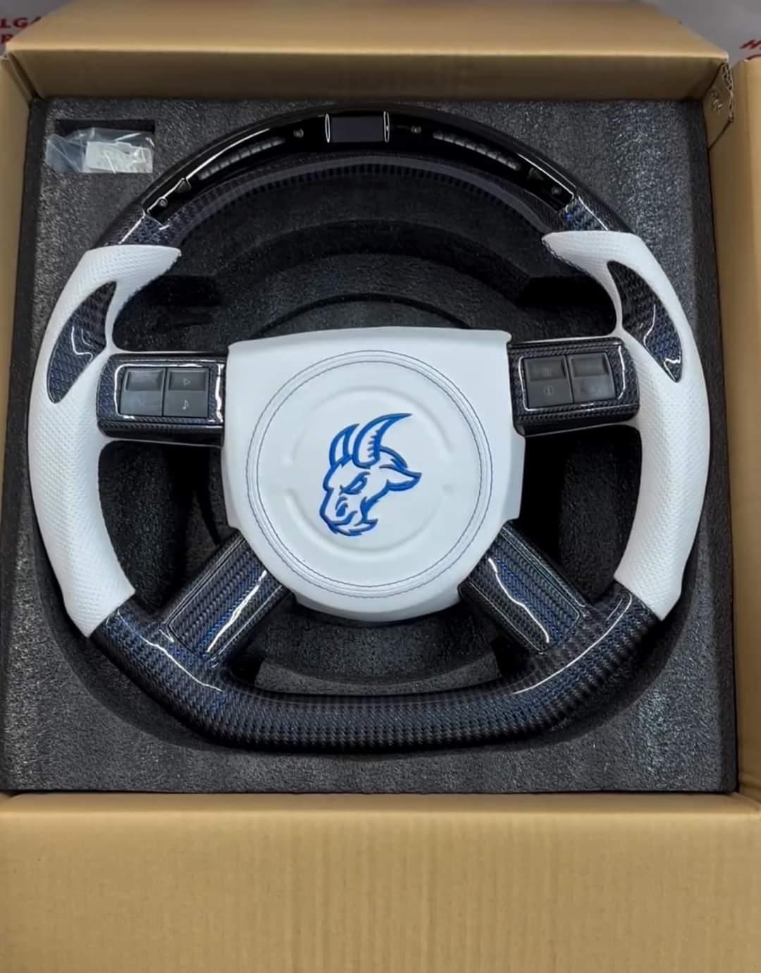 2005-2024+ MOPAR Chrysler 300/C/SRT Custom Carbon Fiber Steering Wheel with options